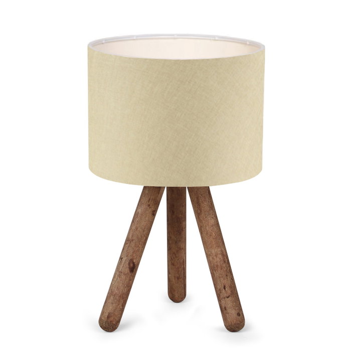 Opviq AYD-2940 Lámpara de mesa de madera Beige